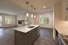 Kitchen Space of Independent Living Apartments in Tacoma, WA