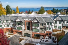 Aerial View of Independent Living Apartments in Tacoma, WA