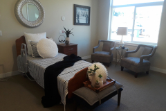 Long Term Skilled Nursing Care Facility Unit Room with  Single Bed