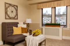 Tobey Jones Building Apartment  Room Sitting Area and Window View