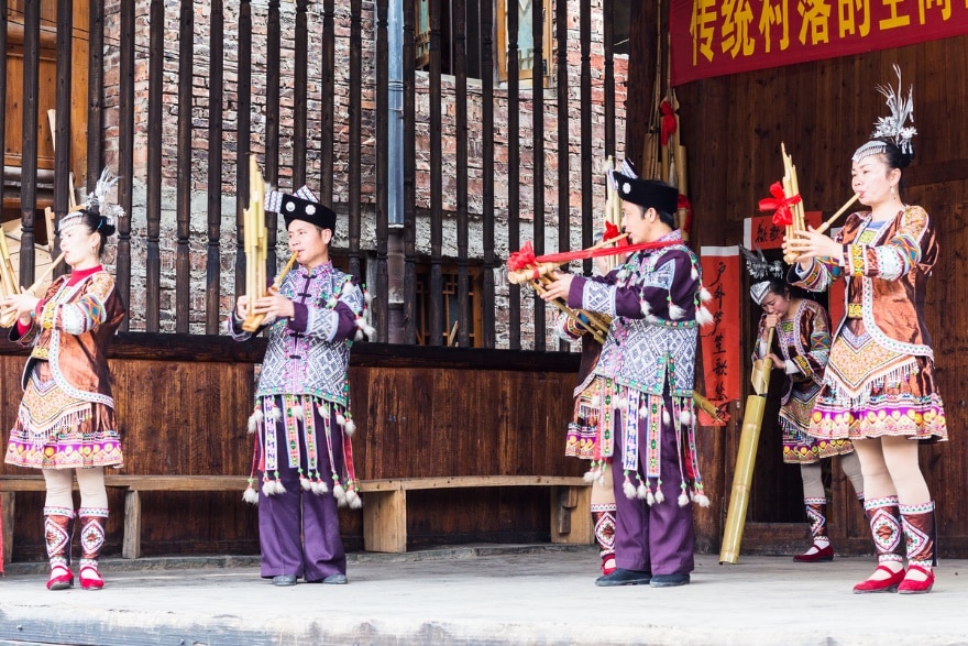 people playing instruments