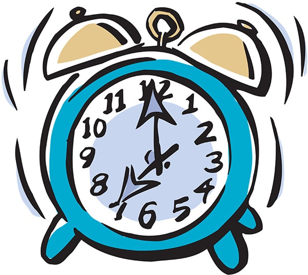 illustration of a clock