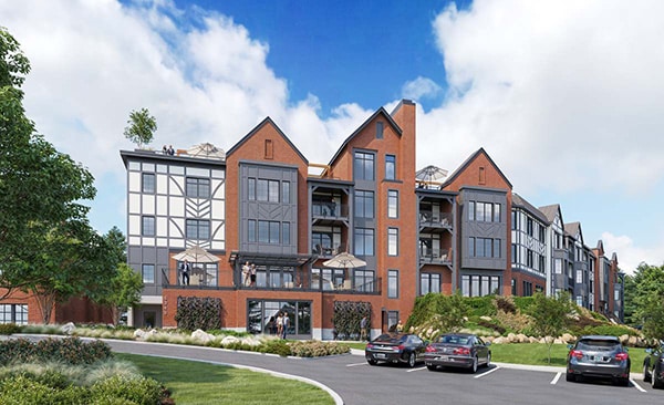 Exterior photo of Franke Tobey Jones campus